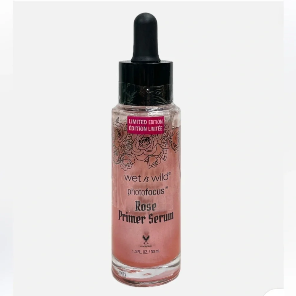 NWT Wet n Wild Photofocus Rose Primer Serum Size 1.0 OZ/30 ML